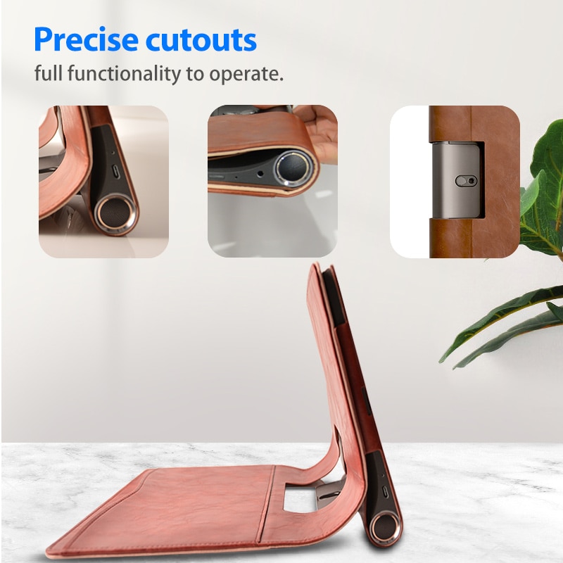 Læderetui til lenovo yoga tab 5 yt-x705f 10.1 tablet cover cover til smart yoga tab 5 yt -x705m / l/x handstrap funda