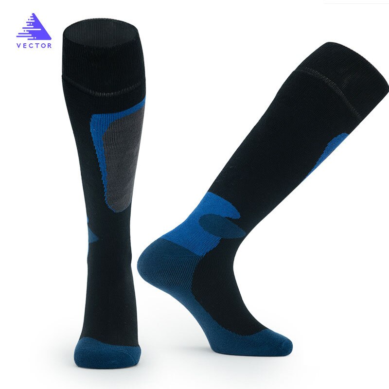 Ski Socks Thick Cotton Sports Snowboard Cycling Skiing Soccer Socks Men & Women Moisture Absorption High Elastic Socks: Color 05 / Female (35-39)