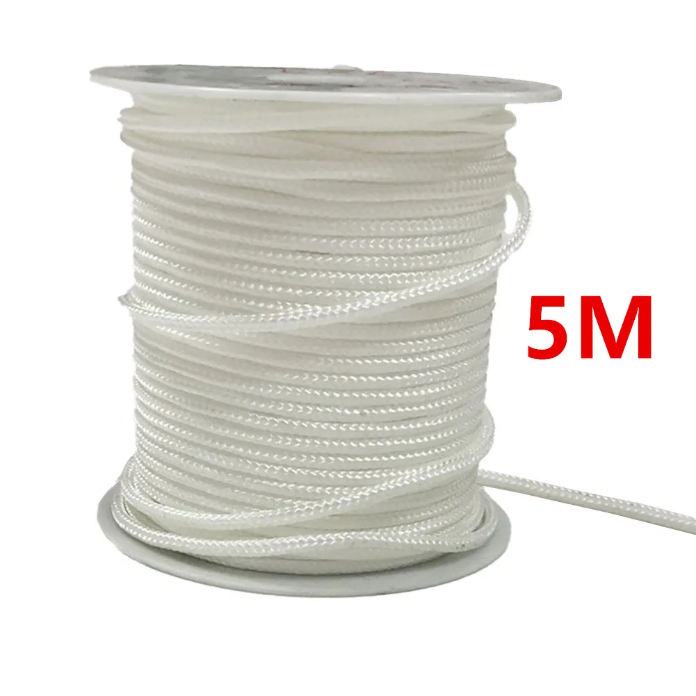 Nylon startsnor rekylsnor udskiftning til plæneklipper kædesav strimmer hækkeklippere 2.5mm 3mm 3.5mm 4mm: L / Guld