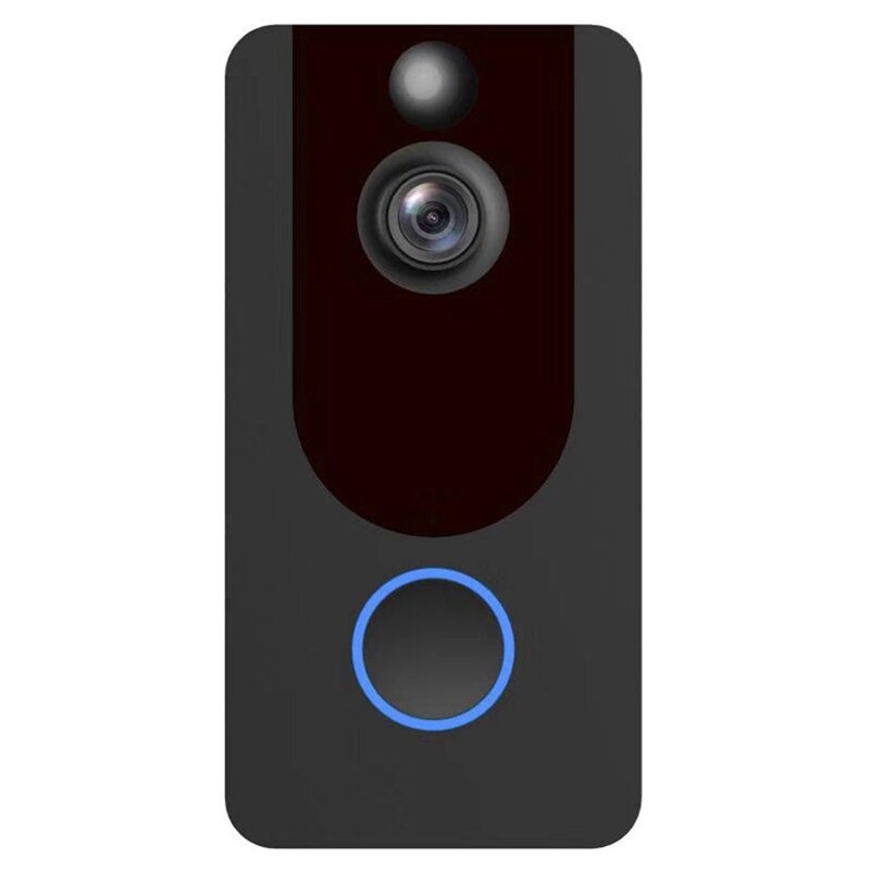 V7 1080P Smart Wifi Video Deurbel Camera Visuele Intercom Met Chime Nachtzicht Ip Deurbel Draadloze Beveiliging Camera