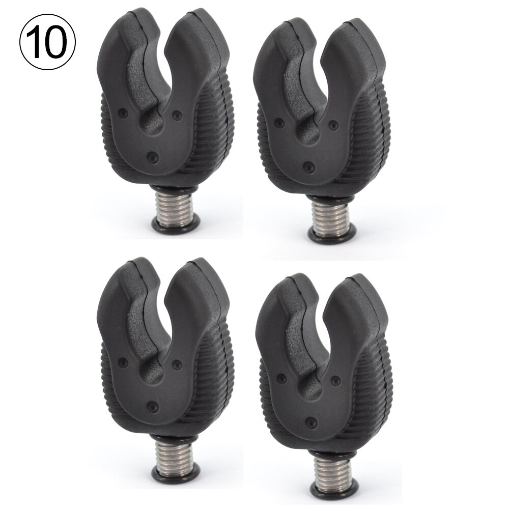 Carp Fishing Buzz Bars 20cm 30cm Fishing Rod Pod Holder Black Buzzer Bar for 2 Rods: 4x AC137