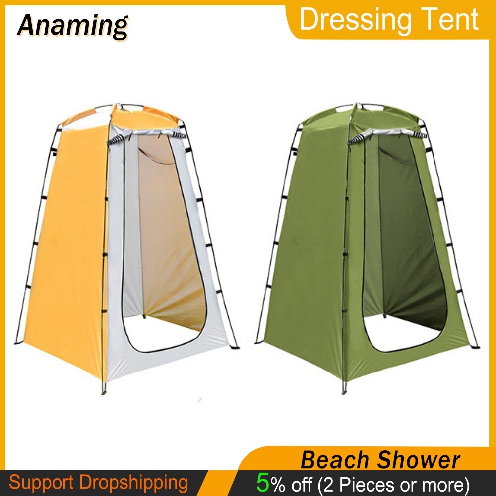 Udendørs vandreture omklædningsrum privatliv telt bærbart udendørs bruser telt lejr toilet regn skjul til strand camping bærbar