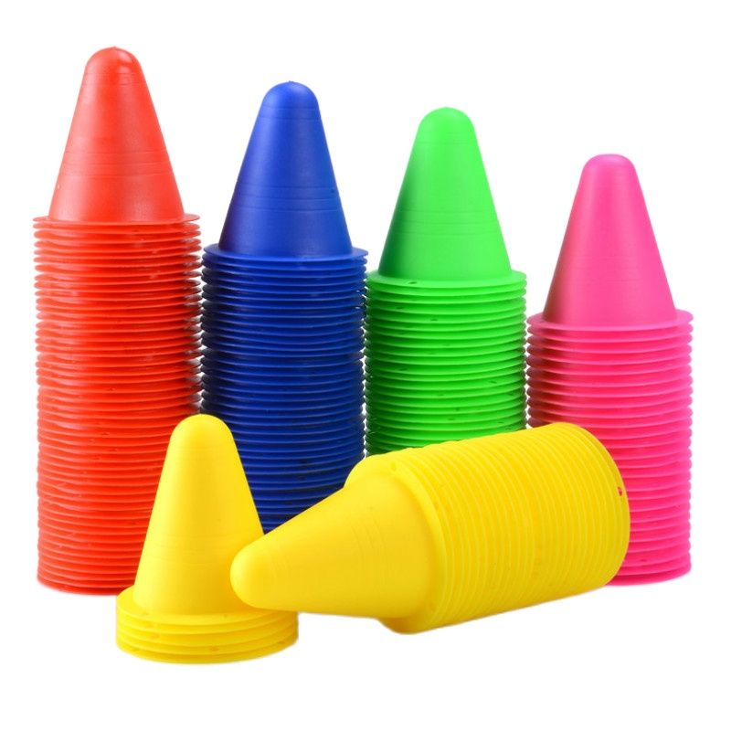 Juego de palancas para patines, set de 30 unids/lote de palancas de Patinaje con bloqueo intermitente, marcador de conos para deportes, ejercicio y entrenamiento