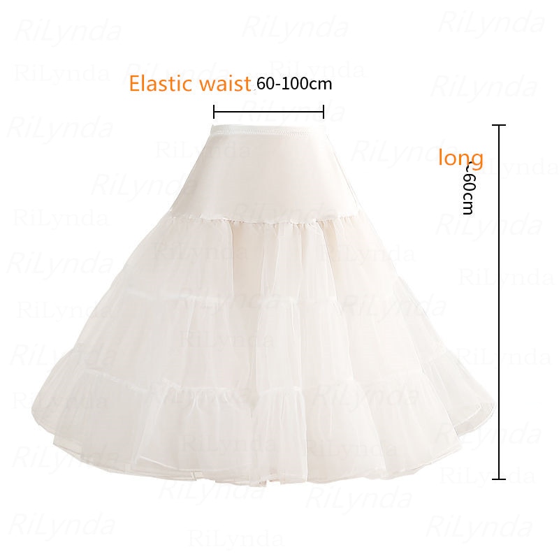 Halloween Petticoat Crinoline Vintage Wedding Bridal Petticoat Voor Trouwjurken Onderrok Rockabilly Tutu