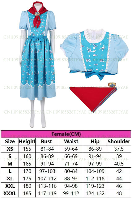 Fantasia de Cosplay Holly Wheeler para Adultos, Vestido de Fantasia com Capa para Mulheres, Roupa de Roleplay para Disfarce de Halloween e Carnaval: M / BRANCO