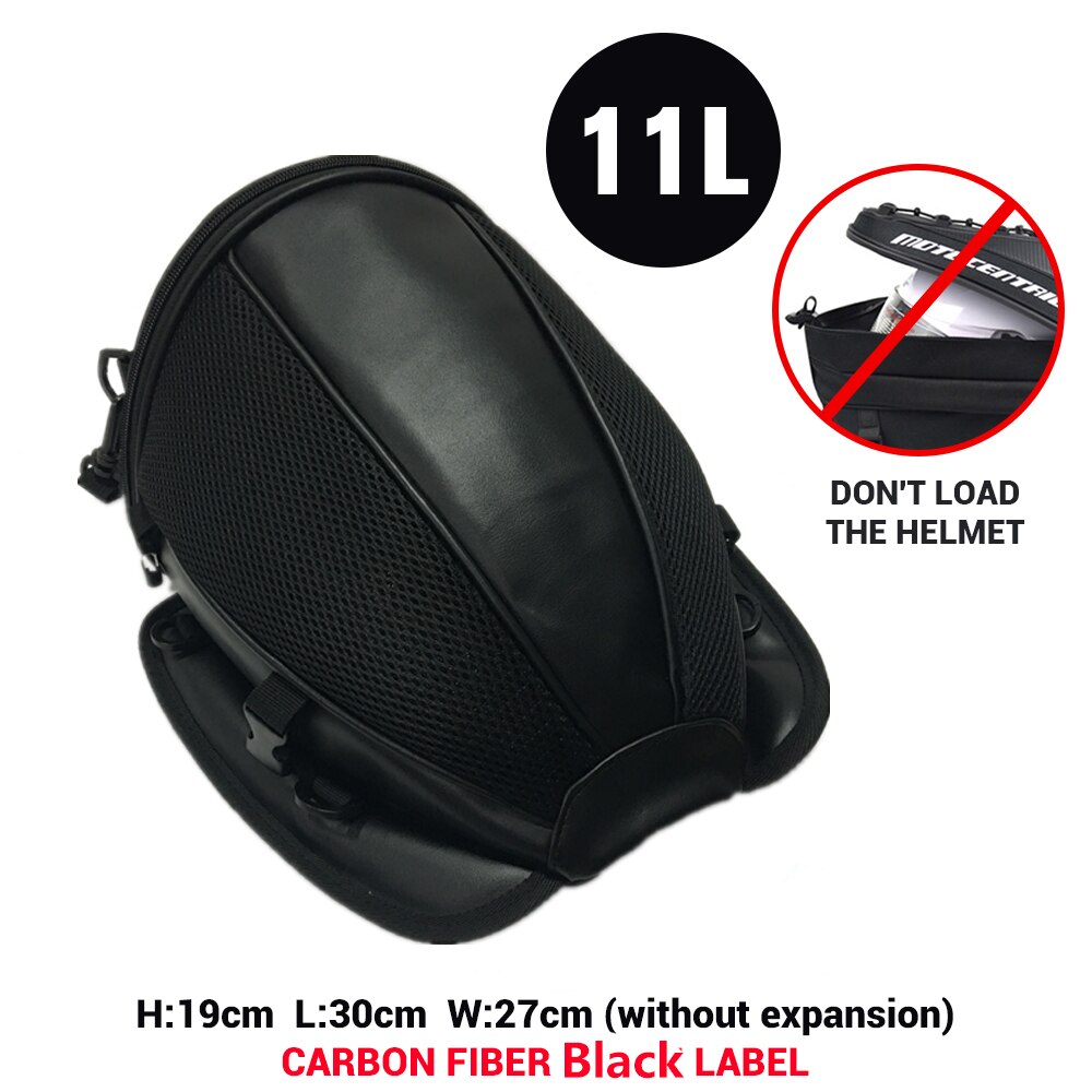 Motocentric Motorcycle Tail Bag Waterproof Motorcycle Seat Bags Knight