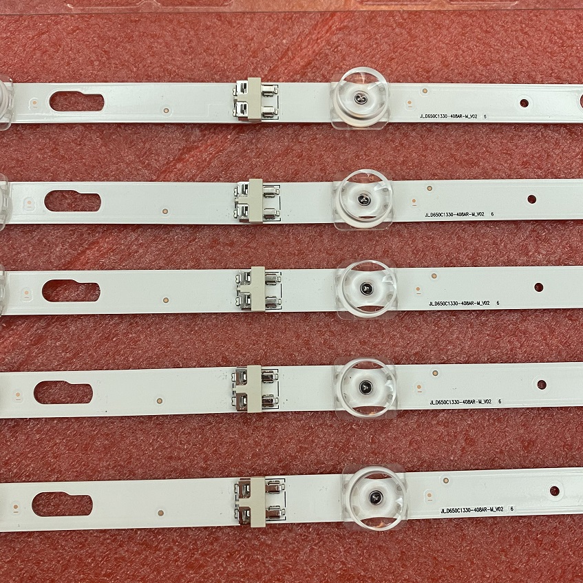 LED Strip (10) Voor Samsung UE65TU7125K UN65TU8200 UE65TU7105K UN65TU8000 UE65TU8000 UE65TU7000 BN96-50313A 50314A SVC650AG6_R L