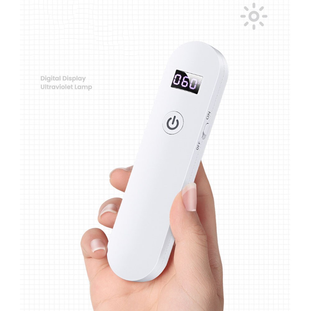 Ultraviolet Desinfectie Light 2W Uvc Mobiele Telefoon Sterilisator Wand Draagbare Handheld Mini Uv Licht Sterilisator