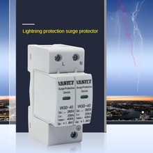 40KA/2P/385V Huis Surge Protector Beschermende Low-Voltage Afleider Apparaat 380V