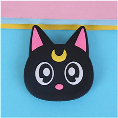 Cartoon animal handle bracket airbag bracket mobile phone suitable for mobile phone base cat mobile phone accessories: 2