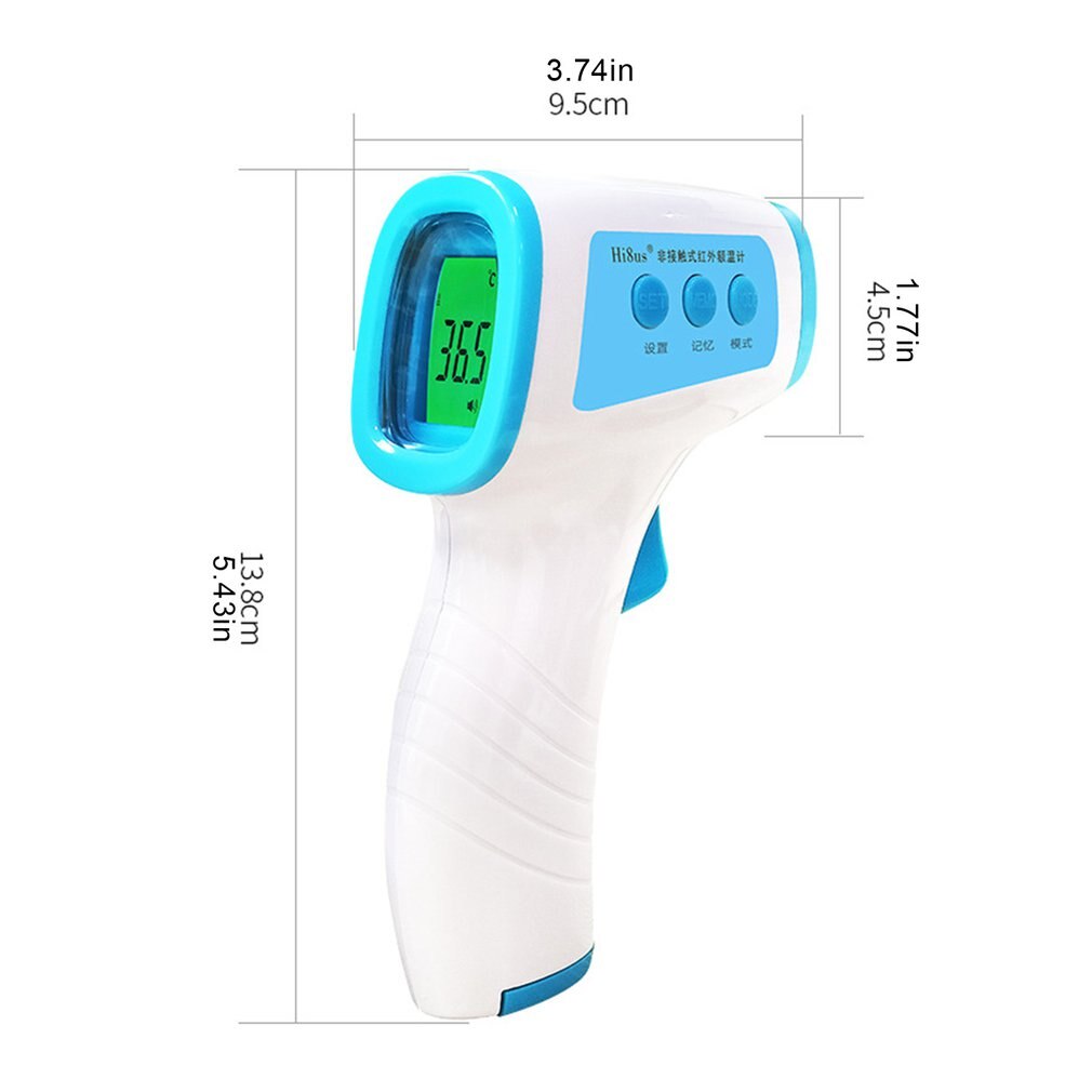 Infrared Forehead Thermometer Non-contact Handheld Thermometer Practical Human Body Electronic Thermometer