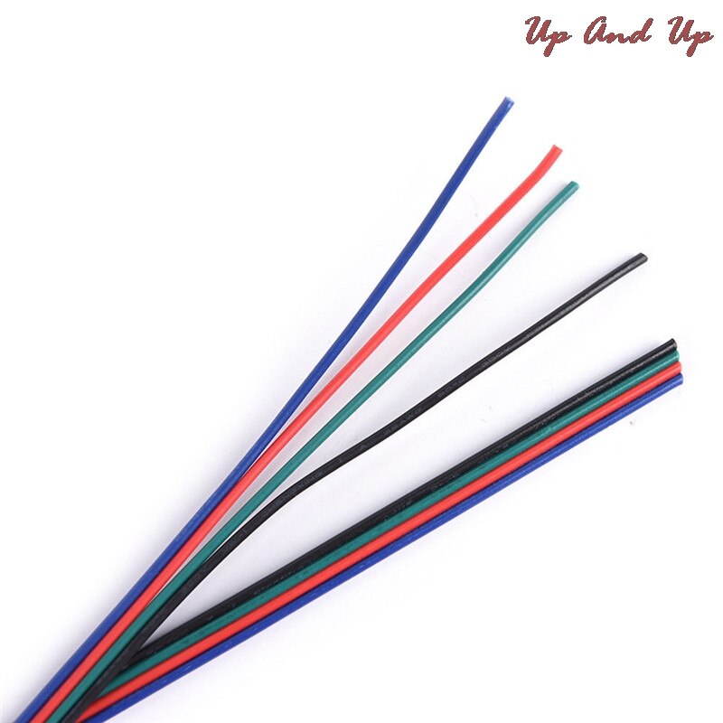1m 5m 10m 4 PIN RGB Led Wire Cable LED RGB Cable Extension Wire Cord For RGB 3528 5050 5630 7020