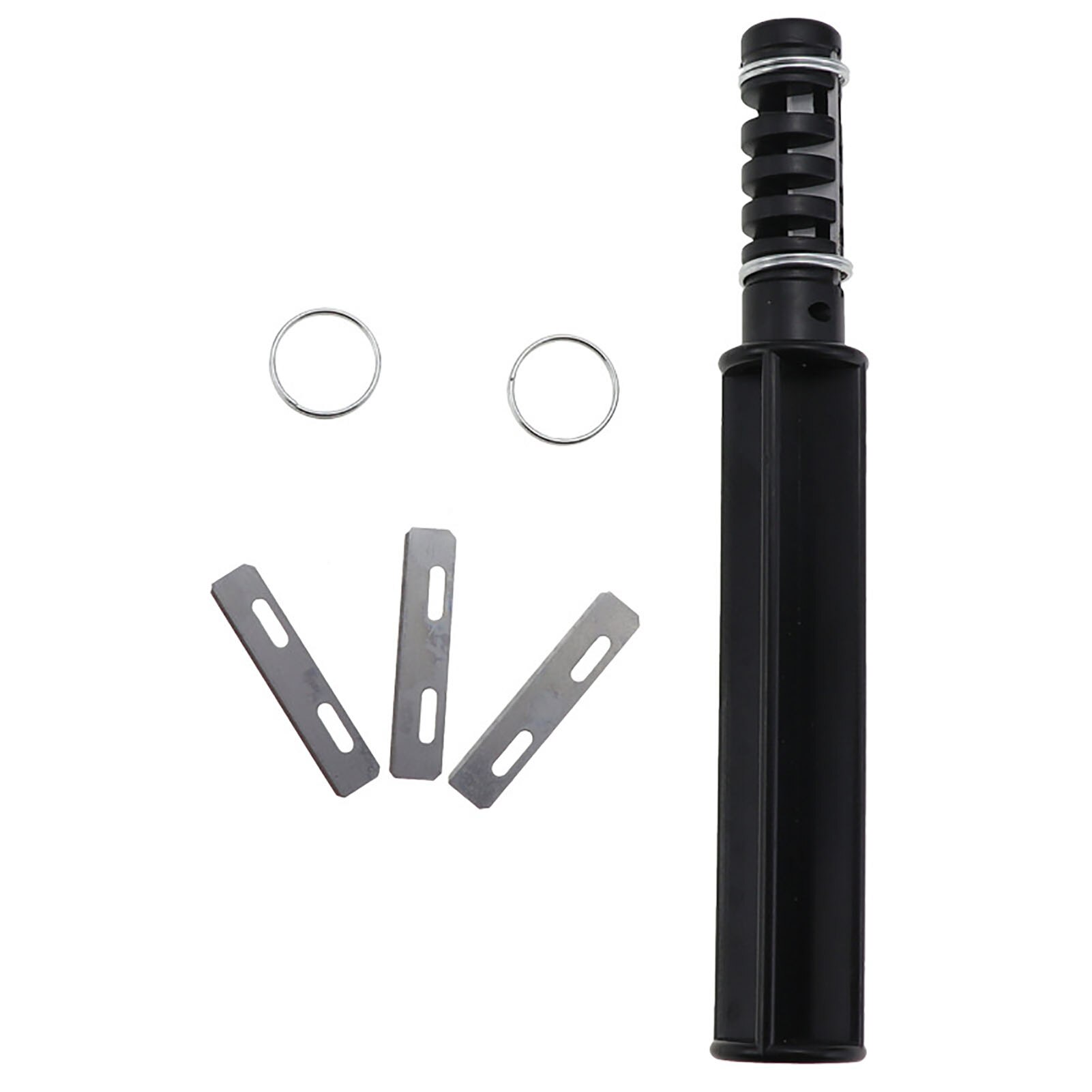 Faux Leather Cord Rope Rotary Cutting Tool Craft Maker Strip Cutter with 3 Blade: Default Title