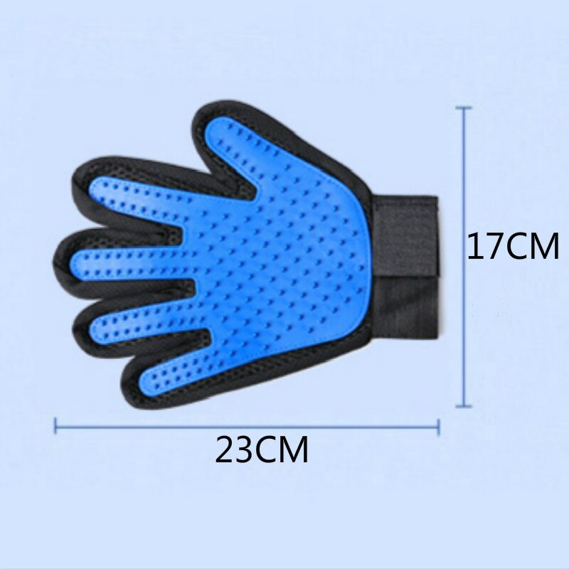 Guante para acicalamiento de gatos, guante para quitar el pelo, cepillo de masaje, guante para cepillar mascotas, para acicalamiento de perros y gatos, accesorios para mascotas y animales