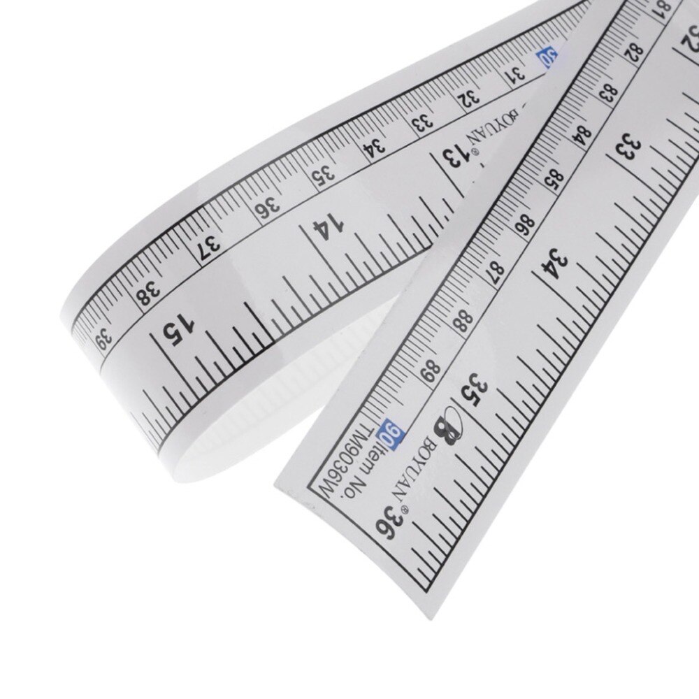 90cm Self Adhesive Metric Measure Tape Vinyl Ruler For Sewing Machine Sticker Measures Tester Tools