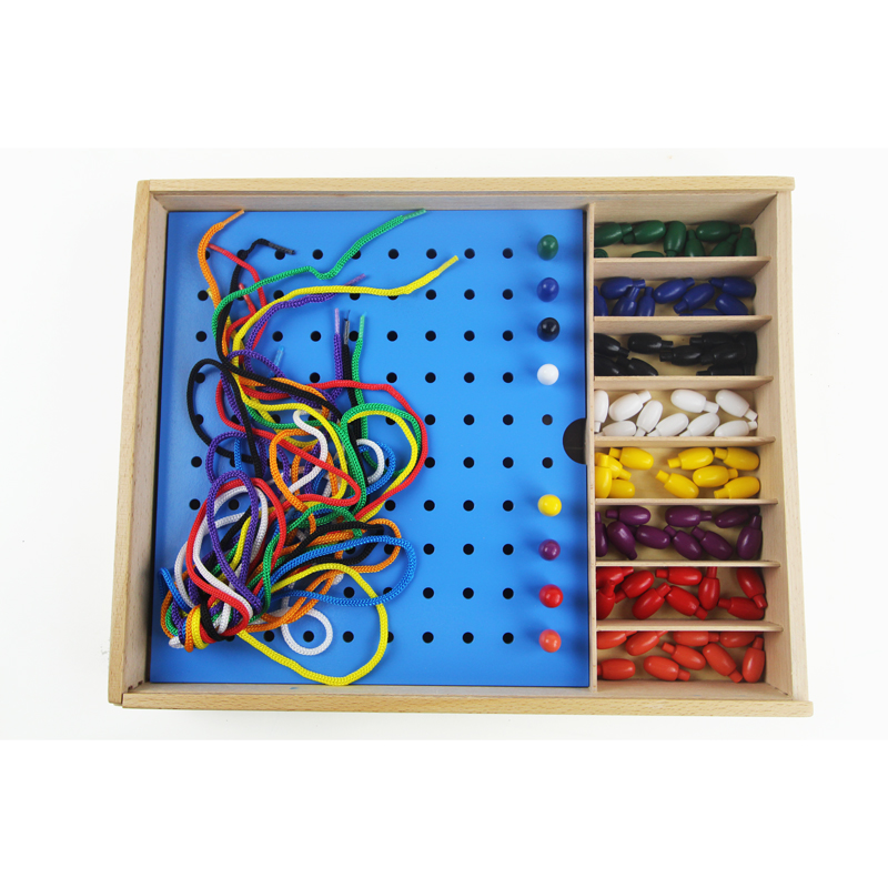 Baby Kids Toys Froebel Jun Gabe 2 Wood Beads Teaching Tool Learning Educational Preschool Training Brinquedo Juguets