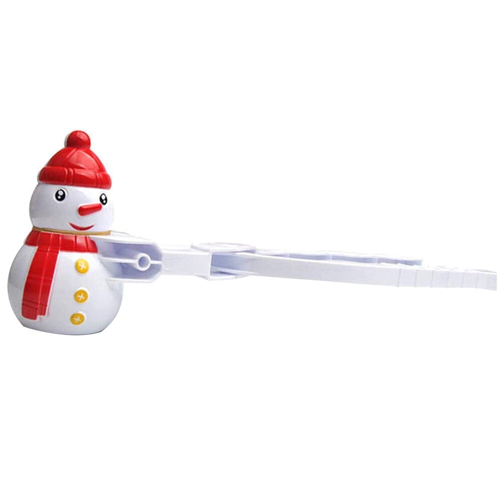 Speelgoed Sport Creatieve Sneeuw Sneeuwbal Maker Clip Maker Rode Liefde Hartvormige Sneeuw Zand Mold Tool Winter Kid Sneeuwbal maker: D2137-2A