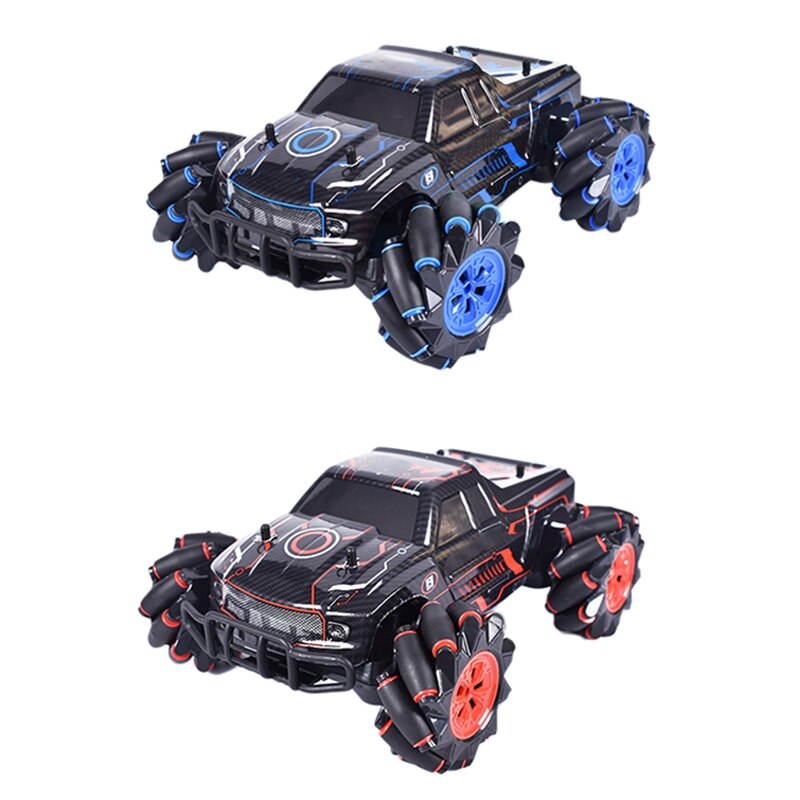 1/16 2,4 GHz Dual Fernbedienung RC Stunt Racer mit Sound Licht und Geste Sensoren