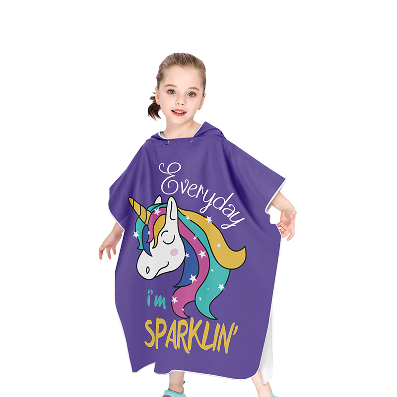 freundlicher Poncho Dinosaurier Bademantel Mit Kapuze freundlicher Bademäntel Mikrofaser Schlecht Kleid Tiere Für Jungen Mädchen Kleinkind Strand Schwimmen Handtücher: 02J