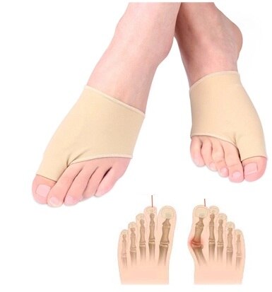 1 paar Ballen Gel Hülse Hallux Valgus Gerät Fuß Schmerzen Zu Lindern Fuß Pflege Für Fersen Einlegesohlen Orthesen groß Zehe Korrektur
