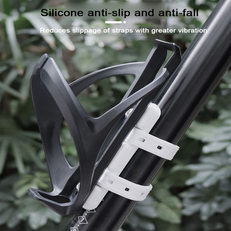 Bicycle Bottle Holder Mount Adapter Silicone MTB Bike Kettle Stand Base Widely Use On Handlebar /Seatpost Tube/Frame