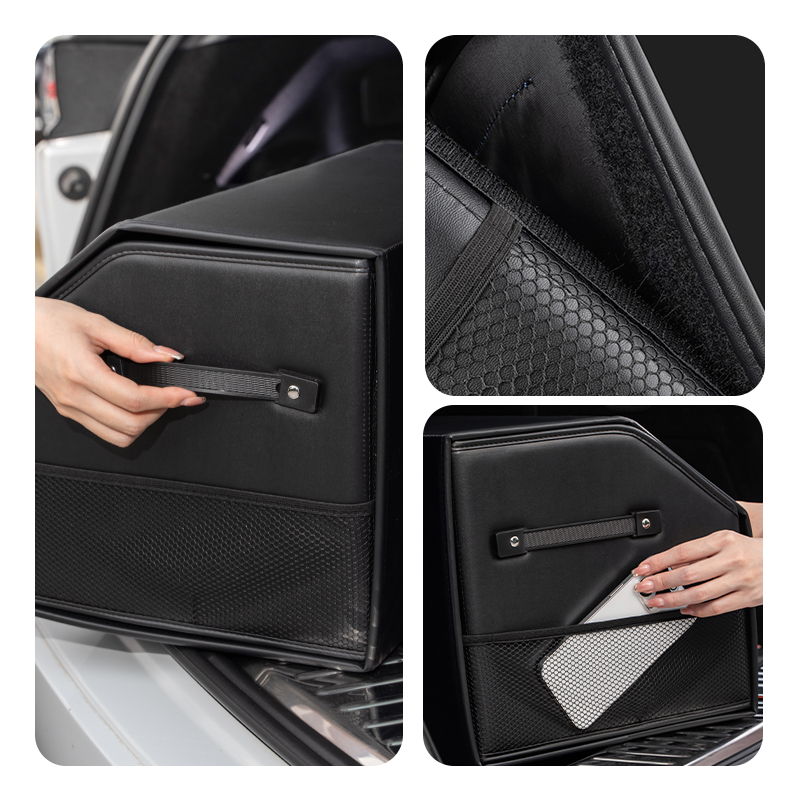 Boîte de rangement de coffre de voiture, mallette de rangement d'outils, rangement pour Recaro, style intérieur automobile