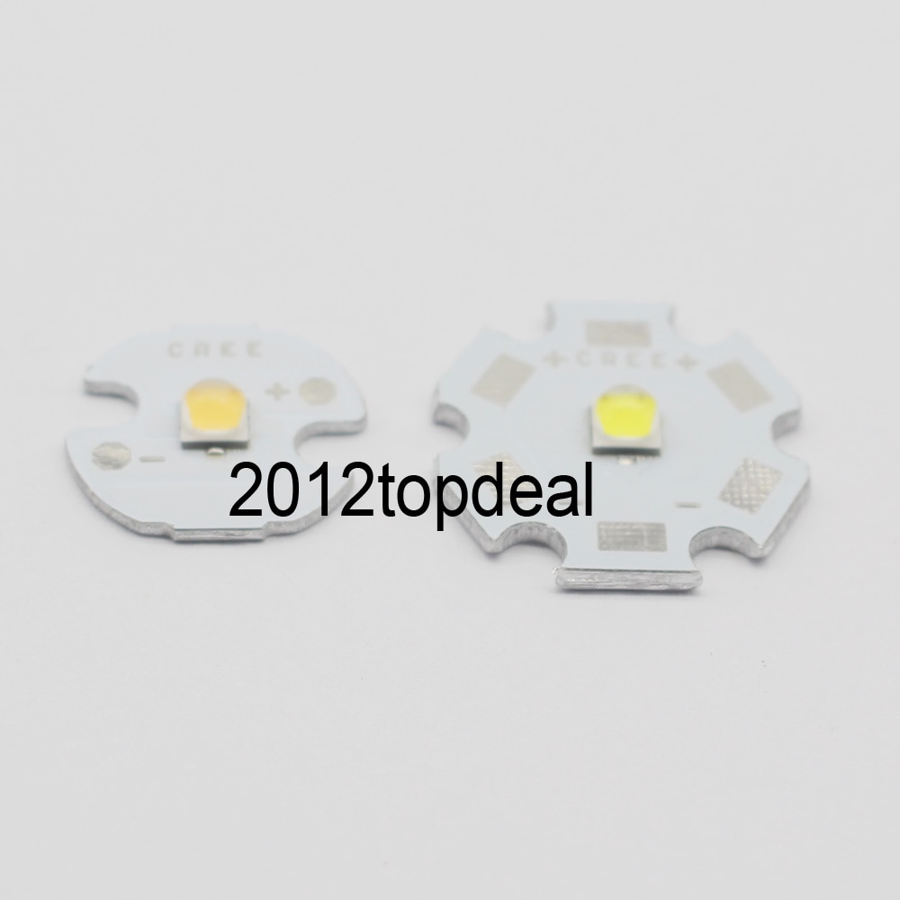 CREE 10W XPL XP-L V5 V6 iluminación LED blanco neutro blanco diodo Chip 16MM 20MM PCB + entrada 16mm 3,7 V controlador LED