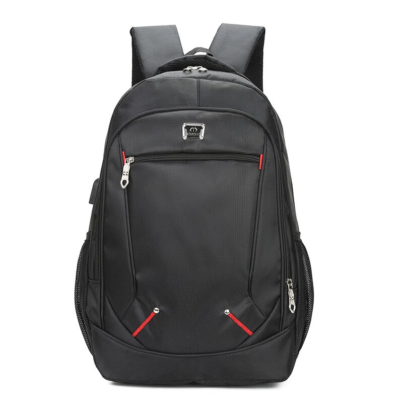 Mannen Reizen Rugzak multifunctionele USB Opladen Nylon Tas Vrouwen Student Tas Laptoptas: USB308