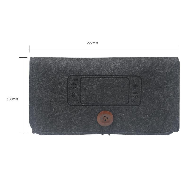Fühlte Lagerung Weiche Taschen für Nintend Schalter Lite Konsole Spiel Zubehör Tragetaschen für Nintend Schalter NS Tragbare Fall Taschen