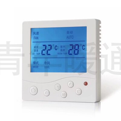 Central Air-conditioning Four-control LCD Thermostat Fan Coil Linkage Controller Panel Floor Heating Integrated Machine Switch: Type12