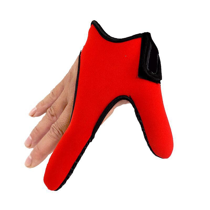 2 Vingers Vissen Handschoenen Vinger Protector Handschoenen Verstelbare Ademend Antislip Duim Index Voor Outdoor Fietsen Camping
