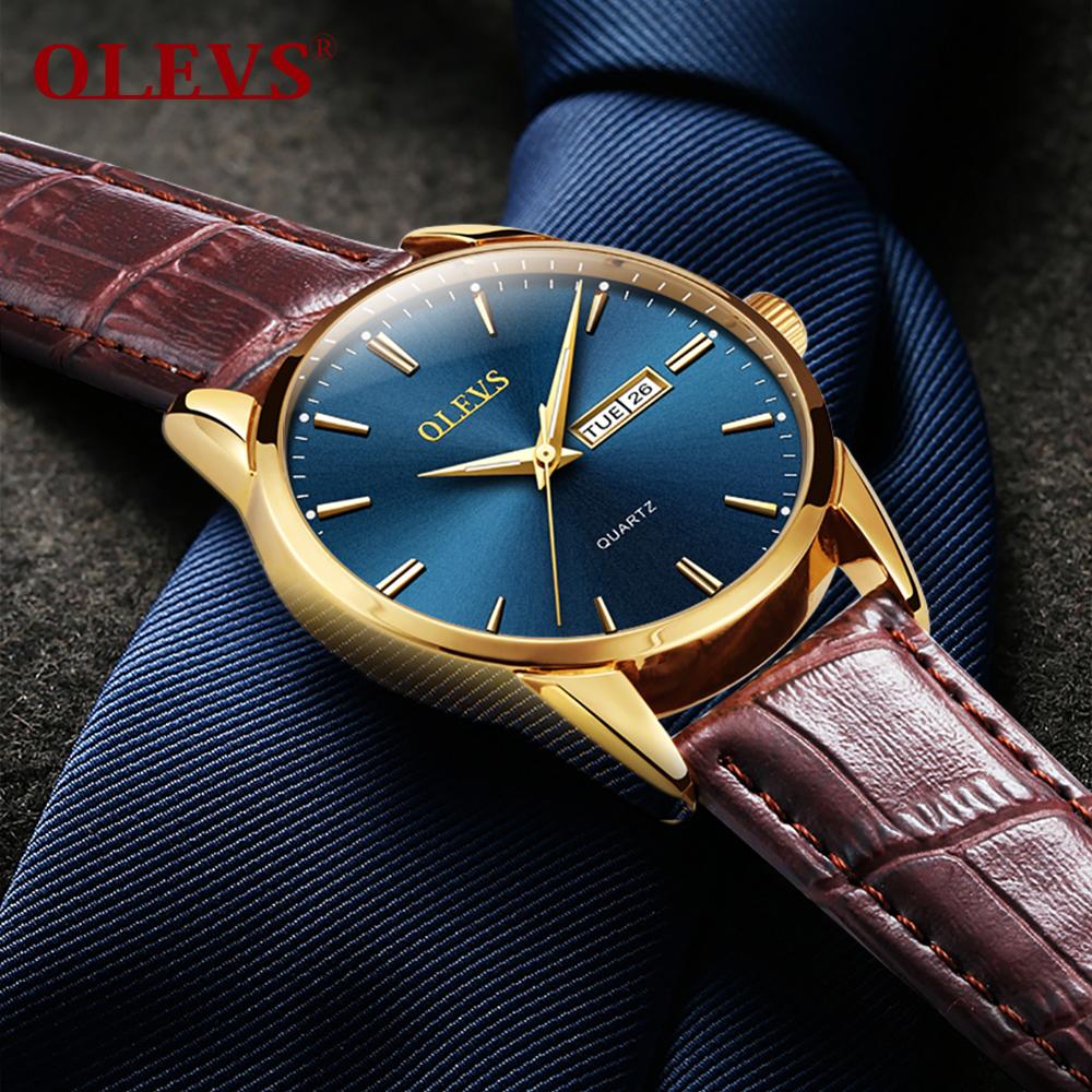 Heren Horloges Top Brand Luxe Mannen Horloge Luxe Horloge Heren Horloges Gouden Horloge Mannen Horloges Ice Out Horloge 18K gouden Horloges Voor Mannen: Blauw