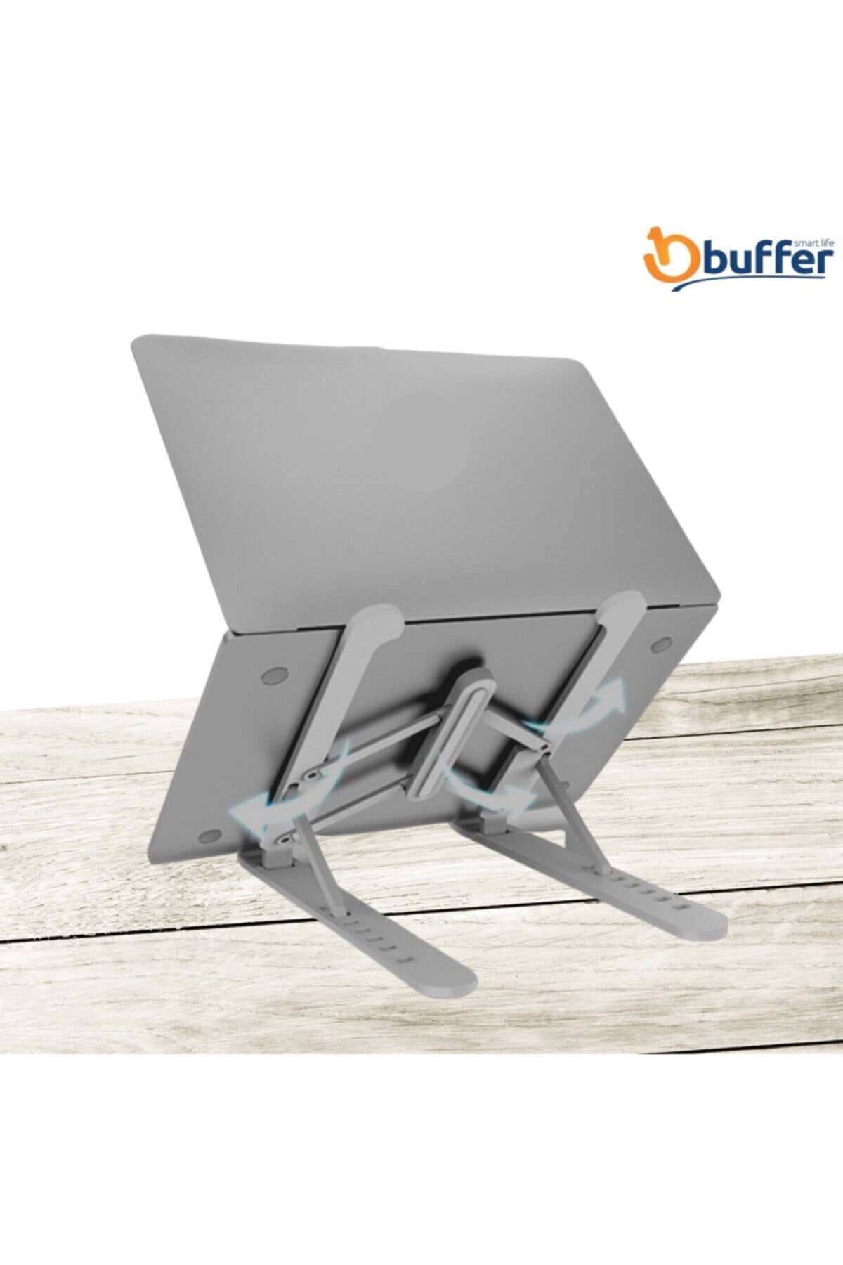 Verstelbare Plastic Laptop Ondersteuning Base Vouwen Draagbare Laptop Stand Versterker