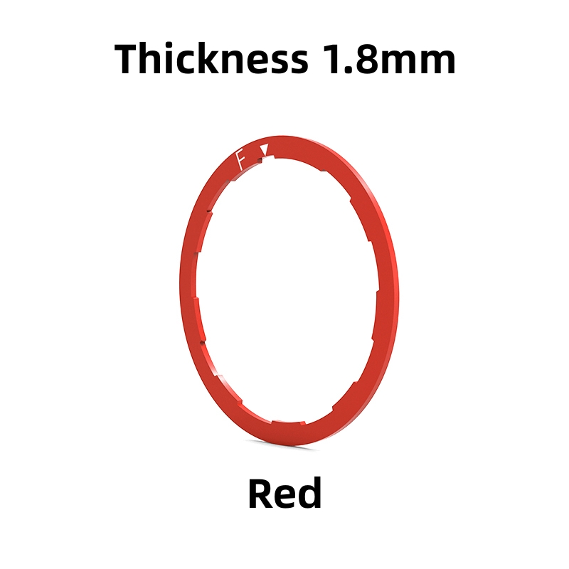 Bike Cassette Gasket Freehub Body freewheel Washer Freewheel Spacers Bicycle Hub Washer For Adjusting Bike Flywheel washer: Navy Blue