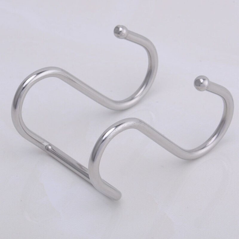 S haak sleutelhanger kledingwinkel organizer kast hangende lange display haken keuken haken badkamer organizer