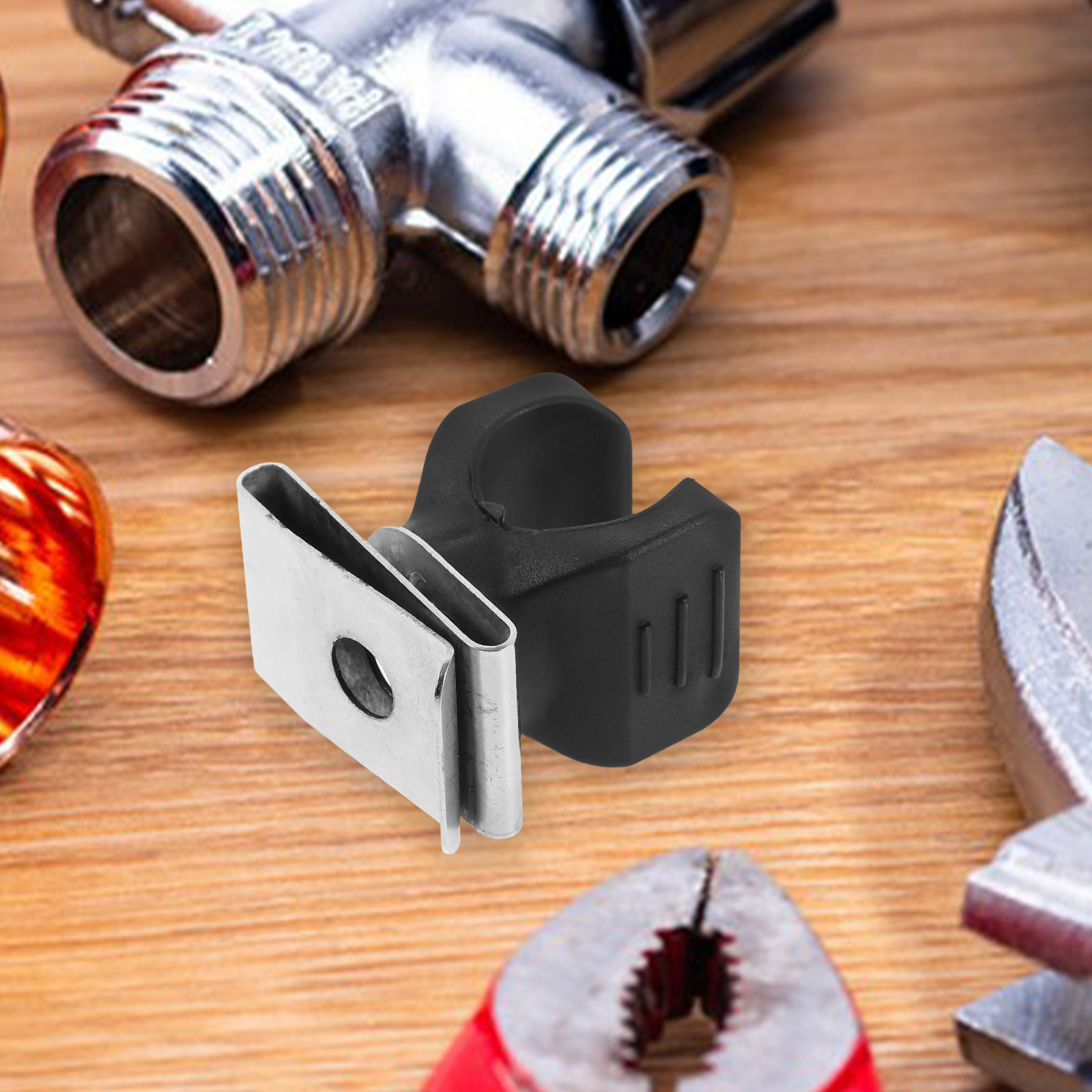 Lichtclips voor harde hoed Zaklamphouder Veiligheidskap Lampstandaard Accessoires Beschermende uitrusting voor de bouw