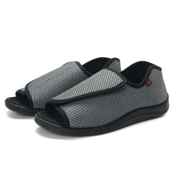 Erweitern Sommer Schuhe Fett Schwellung Verformung Von Hallux Valgus Fuß Breite Ältere Diabetes Schuhe Große größe: LD42 InnerL263MM
