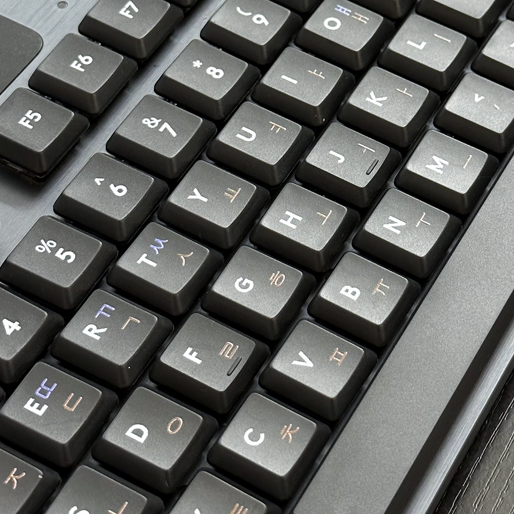 Korean Keycaps PBT Minimalist Style Custom Keycap Set Suitable for Logitech G813/G815/G913/G915 TKL RGB Mechanical Keyboard