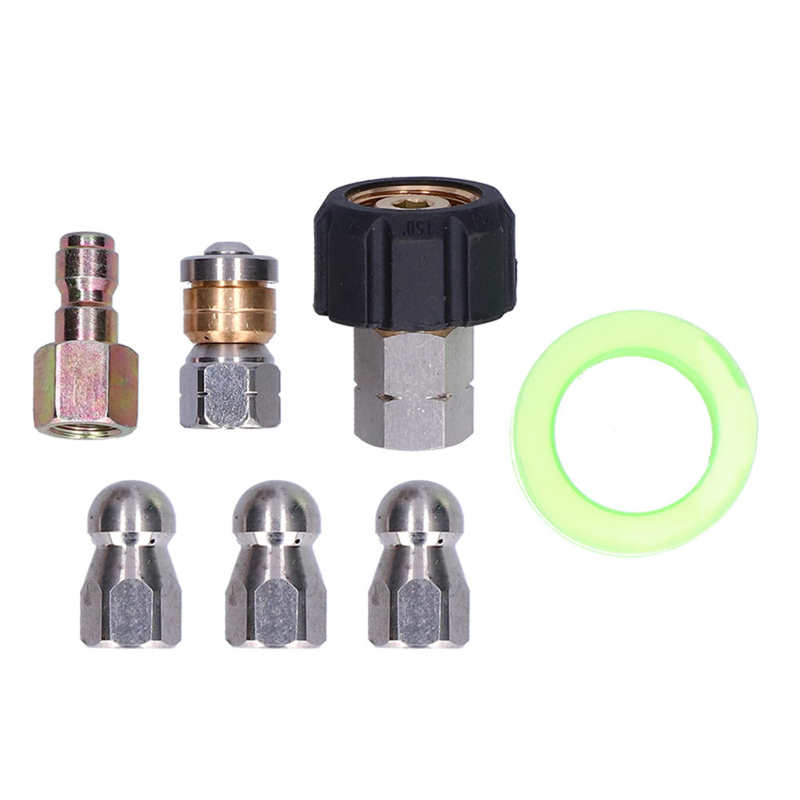 Drain Reinigung Schlauch Kanalisation Jetter Kit Druck Washer Düse Zubehör