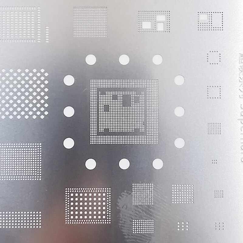 For Snapdragon 665/710/SM6125/SM6150/SM7150/SDM710 For Oppo A11/A11X/A52/K3/RENO/U10 BGA Reballing Stencil Tin Solder Template