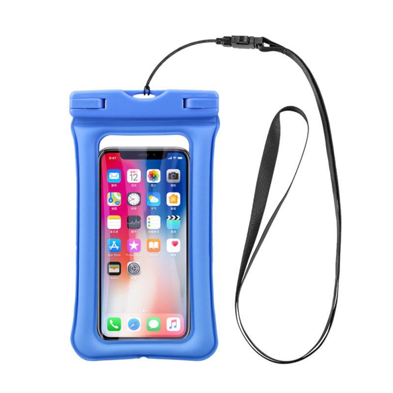 Zwemmen volledig zicht waterdichte behuizing regenwoud woestijn sneeuw transparante droge tas zee zwemmen etui mobiele telefoonhoesjes