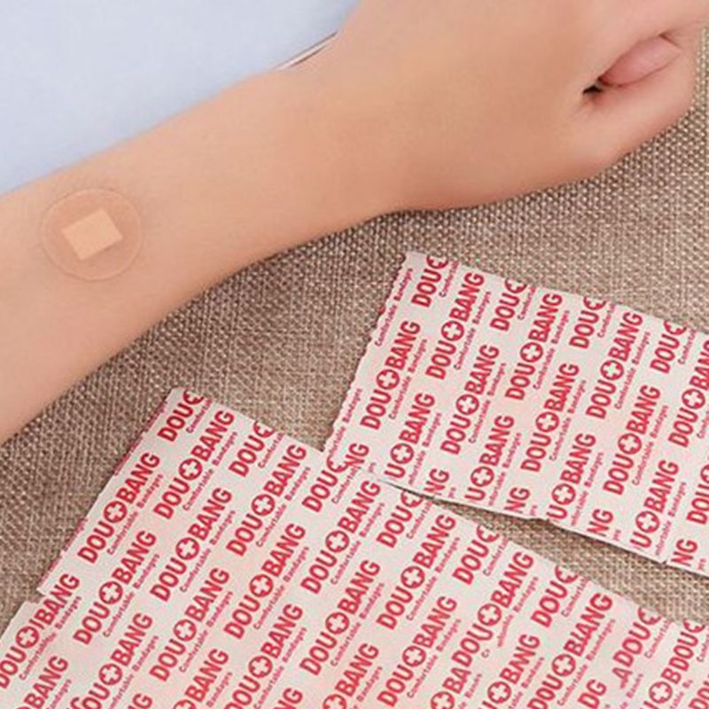 100 Stks/zak Ronde Band Aid Wond Gips Steriele Hemostase Stickers Ehbo Waterdicht Healing Cirkel Zelfklevende Bandage 22Mm