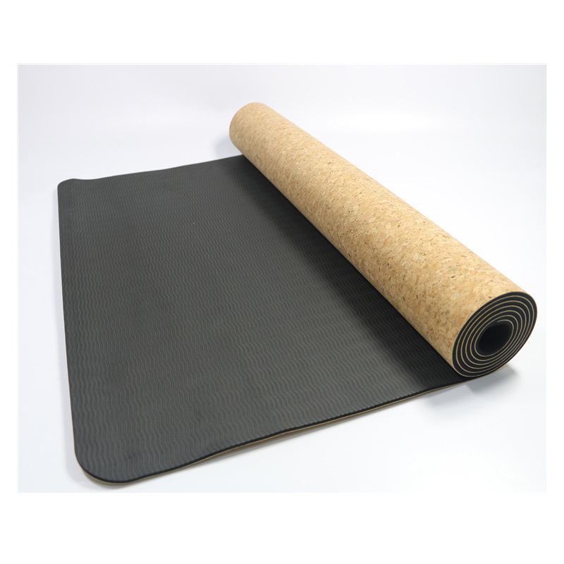 5Mm 183X66cm Oefening Yoga Mat Natuurlijke Kurk Tpe Antislip Yoga Mats Fitness Gym Sport Pilates Training Pads absorberen Zweet Geurloos