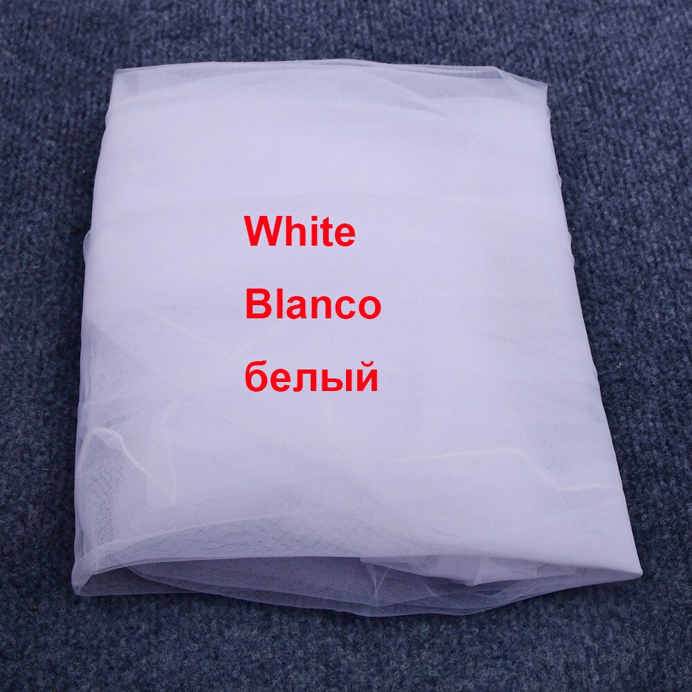 Two Layers Short Veil With Comb Simple Cut Edge Veil Soft Tulle Bridal Accesorie White Ivory Wedding Veils OV3915