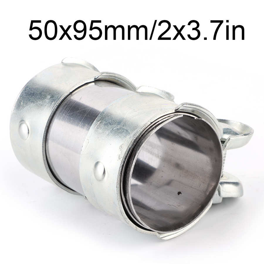 Exhaust Pipe Clamp Sleeve Connector 1K0253141M Fit for A1 A3 A4 A5 A7 50x95mm Auto Parts