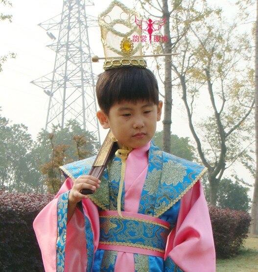 Mannelijke hoed kostuum kroon COSPLAY oude klassieke kostuum sieraden Keizer kroon hoofdtooi haarspeld Metalen goldern zilverachtige kleur