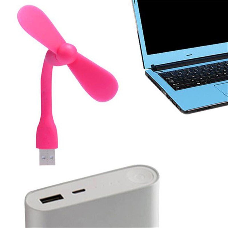 Draagbare Flexibele 5V Usb Mini Koelventilator Koeler Voor Pc Laptop Computer Notebook Android Power Bank Powerbank Air koeler