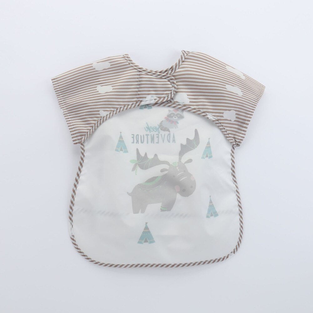 Bavaglini impermeabili per bambini colorati simpatici cartoni animati animali senza maniche bavaglini per neonati bavaglini per neonati Soft Touch bavaglini in tela Burp baberos bebe