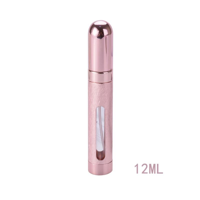 Mini Draagbare Navulbare Parfum Spray Fles Aluminium Make-Up Water Verstuiver Fles Lege Container Reizen Parfum Fles Gereedschap: pink