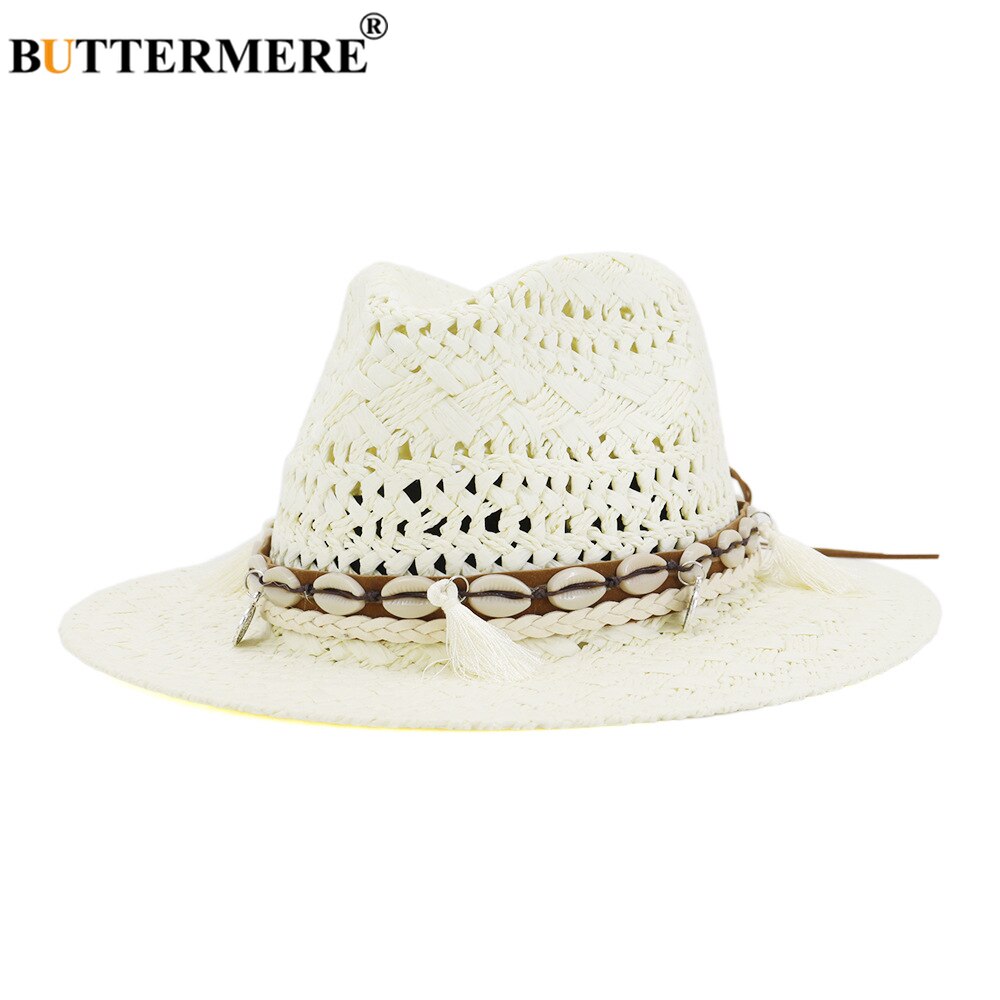 Buttermere dames zomerhoeden panama zonnehoed handgebreide strohoed dames strand sombrero buiten heren dames fedora zomerhoed